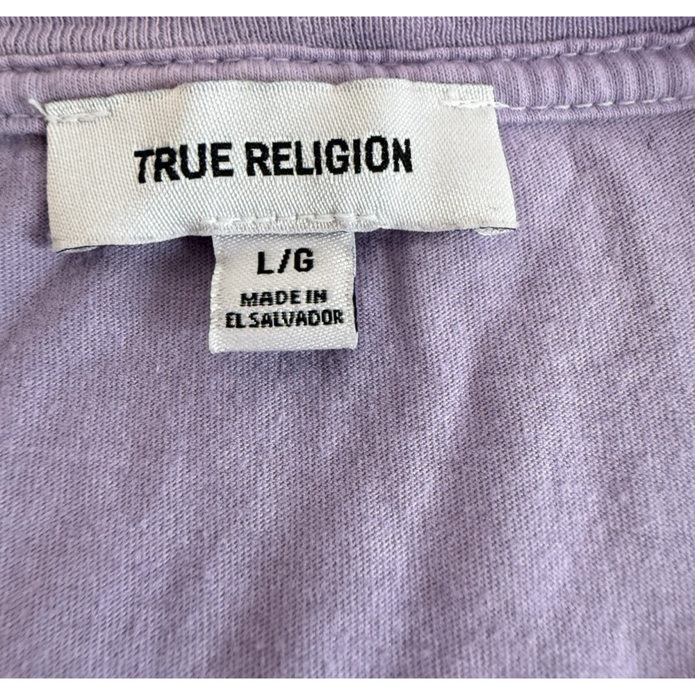 True Religion Rose Fest 2020 Bank Tee Long Sleeve Men Size Large - Picture 4 of 9